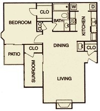 Unit 317 floor plan